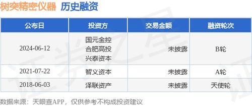 樹突精密儀器B輪融資完成，國元金控與合肥高投等機(jī)構(gòu)注資，網(wǎng)絡(luò)技術(shù)賦能高端儀器新篇章